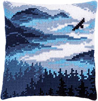 Blue Landscape Cushion Kit