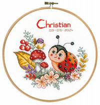 Ladybug Birth Announcement  Kit