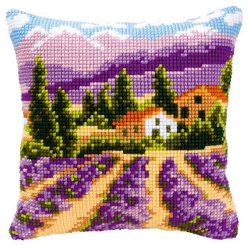 Lavender Fields Cushion