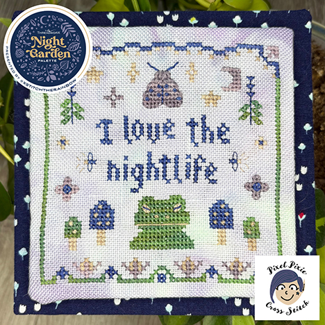 I Love The Nightlife - XStitch the Rainbow