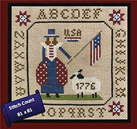 Americana Sampler 1776