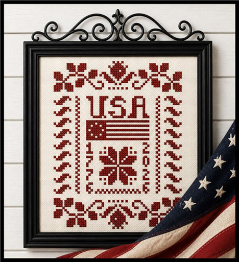 U.S.A. Annversary Sampler