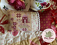 Tea Garden Pin Pillow