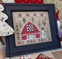Winter Quilt Barn