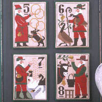 Santa 12 Days - 5-8