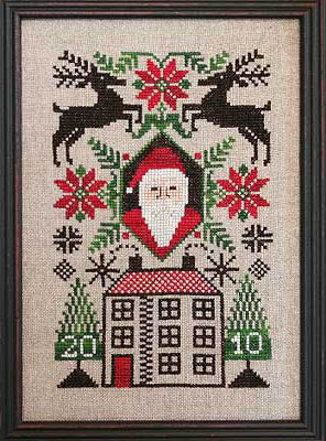 2010 Limited Edition Santa -Santa's House