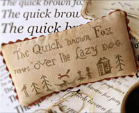 Favorite Font Sampler