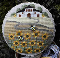 Sunflower and Bees