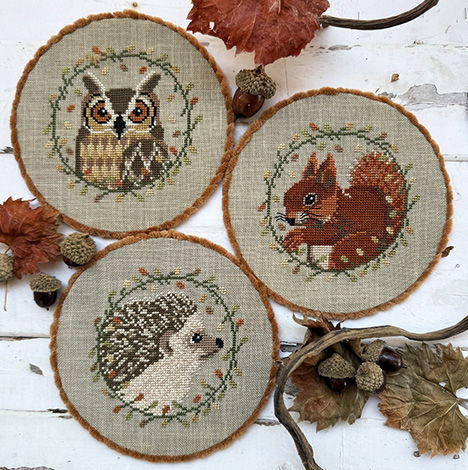 Fall Animals Trio