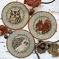 Fall Animals Trio