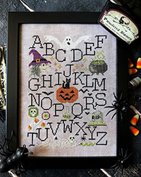 Halloween Alphabet Sampler