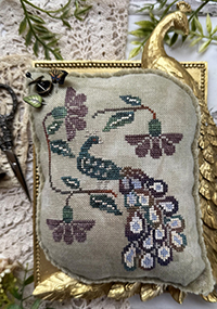 Peacock and Flowers
