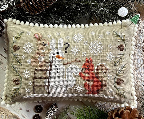 Snowman Lookaike - Bunny And Squirrel