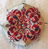 Christmas Biscornu