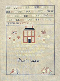 Deborah M. Clendenin 1826 - Maryland Sampler