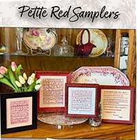 Petite Red Barn Samplers