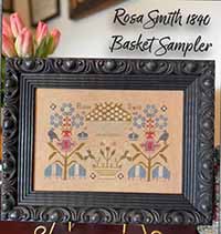 Rose Smith 1840 Basket Sampler