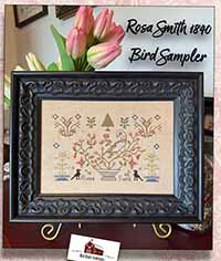 Rose Smith 1840 Bird Sampler