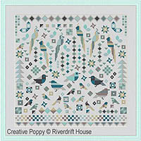 Birds Patchwork Style