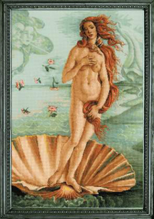 The Birth of Venus - after S. Bottichelli's Painting Kit