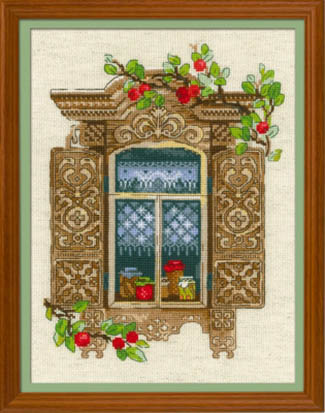 Window With Apples Kit