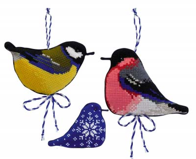 Winter Birds - set of 3 Kit