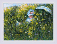 In The Meadow after C. Monet's Painting Kit