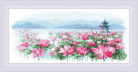 Lotus Field - Pagoda on the Water Kit