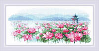 Lotus Field - Pagoda on the Water Kit