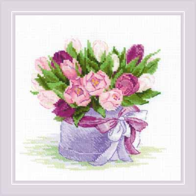 Tulips Hat Box Kit