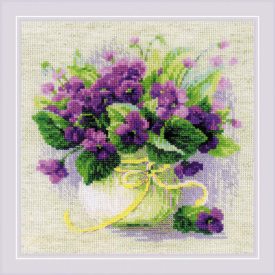 Violets In A Pot Kit