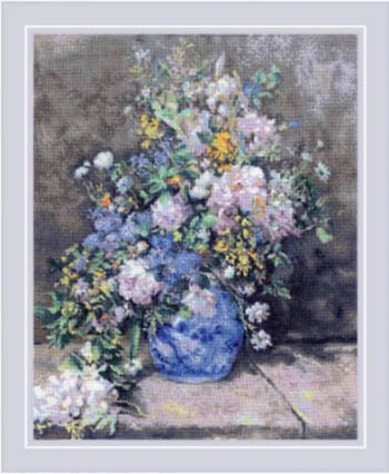 Spring Bouquet after P.A Renoir's Painting  Kit