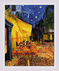 Cafe Terrace at Night after V. Van Gogh's Painting Kit