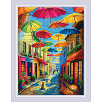 Colorful Umbrellas Kit
