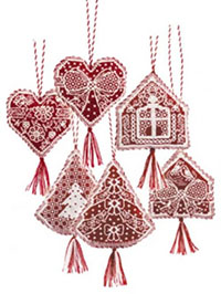 Gingernread Ornaments (3) Kit