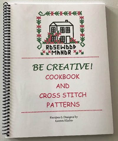 Be Creative Cookbook & Cross Stitch
