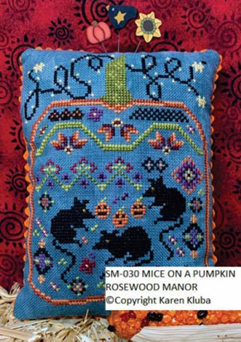 Mice On A Pumpkin