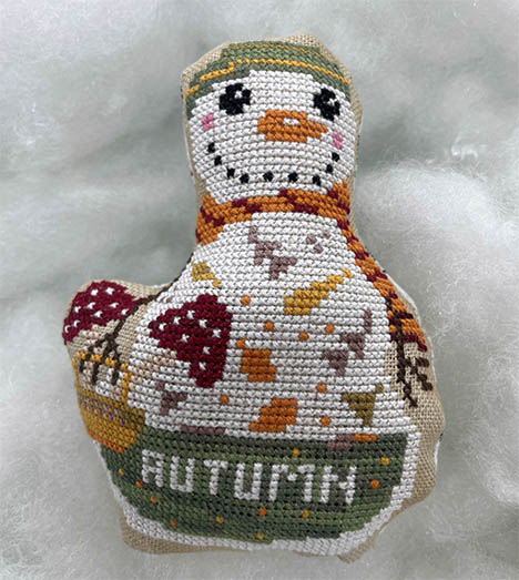 Snowman Autumn