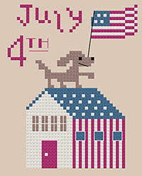 Patriotic Dog