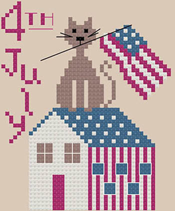 Patriotic Cat