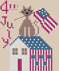 Patriotic Cat