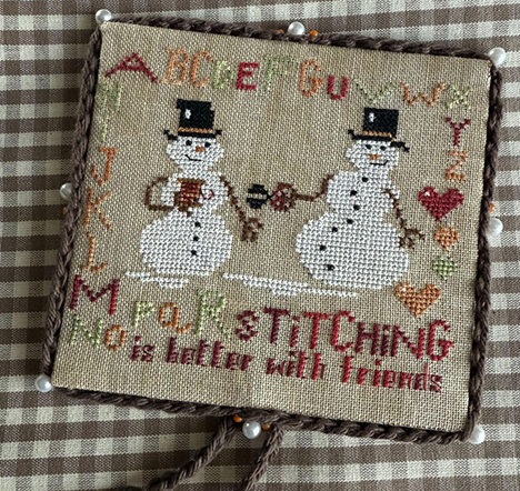 Stitching Snowmen