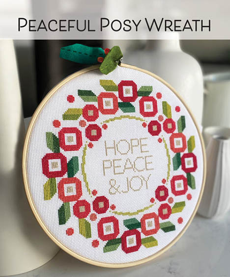 Peaceful Posy Wreath