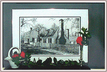 Pen & Ink - Williamsburg 1776