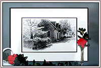 Pen & Ink - The Music Teacher's House