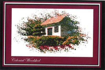 Colonial Series #4 - Colonial Woodshed
