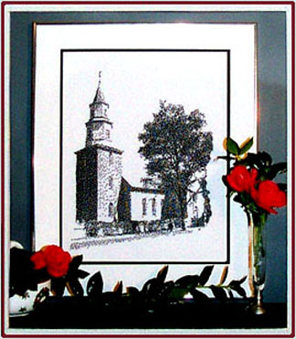 Pin & Ink - Bruton Parish Church