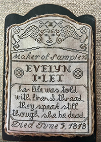 May Thy Needles Rest In Peace #1 - Evelyn I. Let