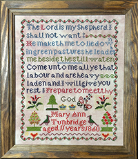 Mary Ann Tunbridge 1860 