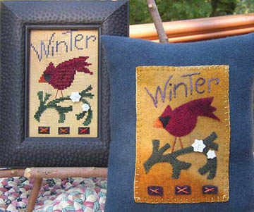 Doubles - Winter Cardinal